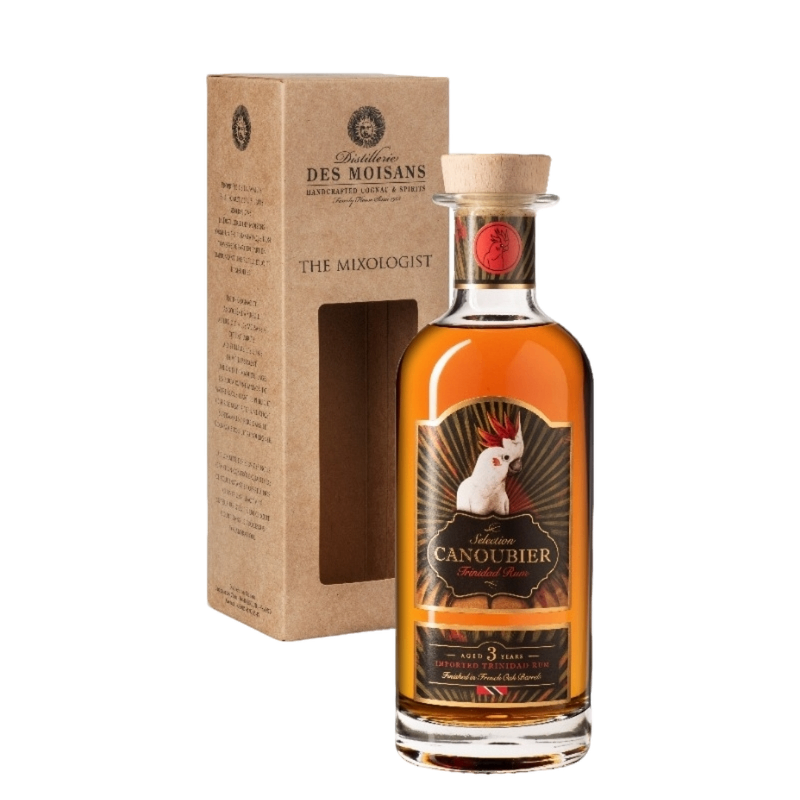 Canoubier - Extra Fine Tinidad Rum - 3 ans - 40° 70cl rood Trinidad