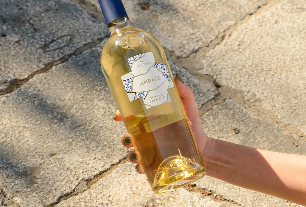 Schola Sarmenti - Ambace - Fiano Chardonnay - Wit - 75cl