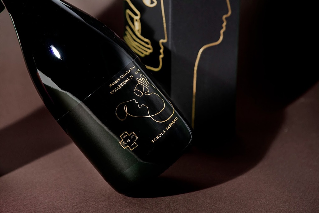 Schola Sarmenti - Collezione 24 - Methodo Classico  - Brut - Rosé - 75cl