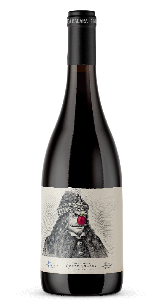 Finca Bacara - Crazy grapes - 3m hout  - Rood - 75cl