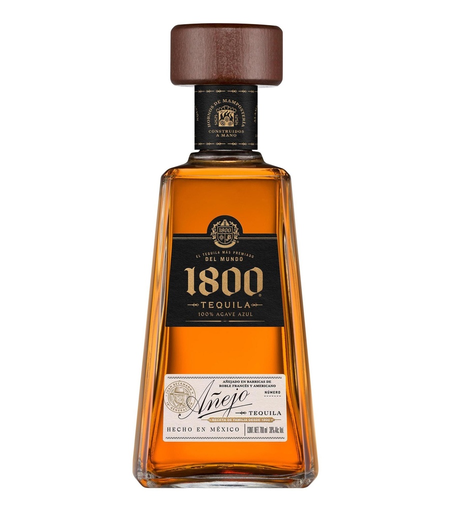 Tequila 1800 - Anejo - Reserva Aged in French & American oak 38° 70cl