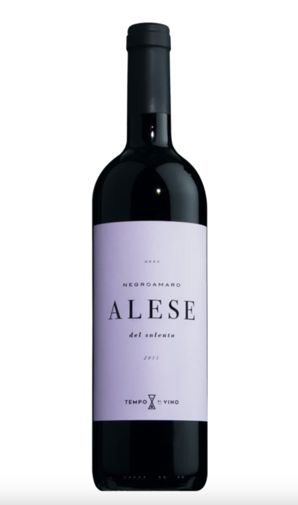 [001125] Tempo al Vino - Alese - N Negroamaro -  Rood - 75cl