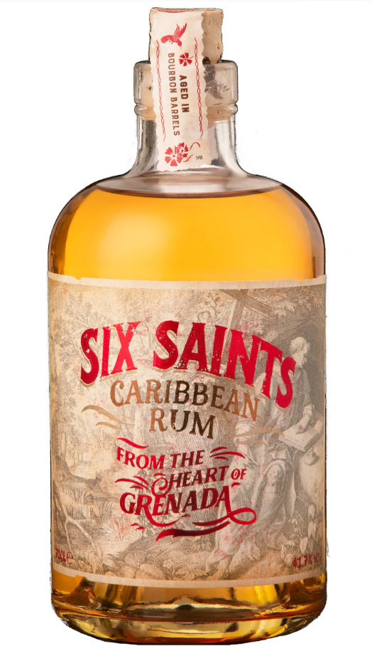 Six Saints Carribean Rum 41.70° 70cl