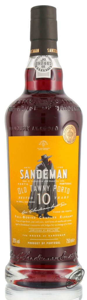 Sandeman Tawny 10 Years 20° 0,75L