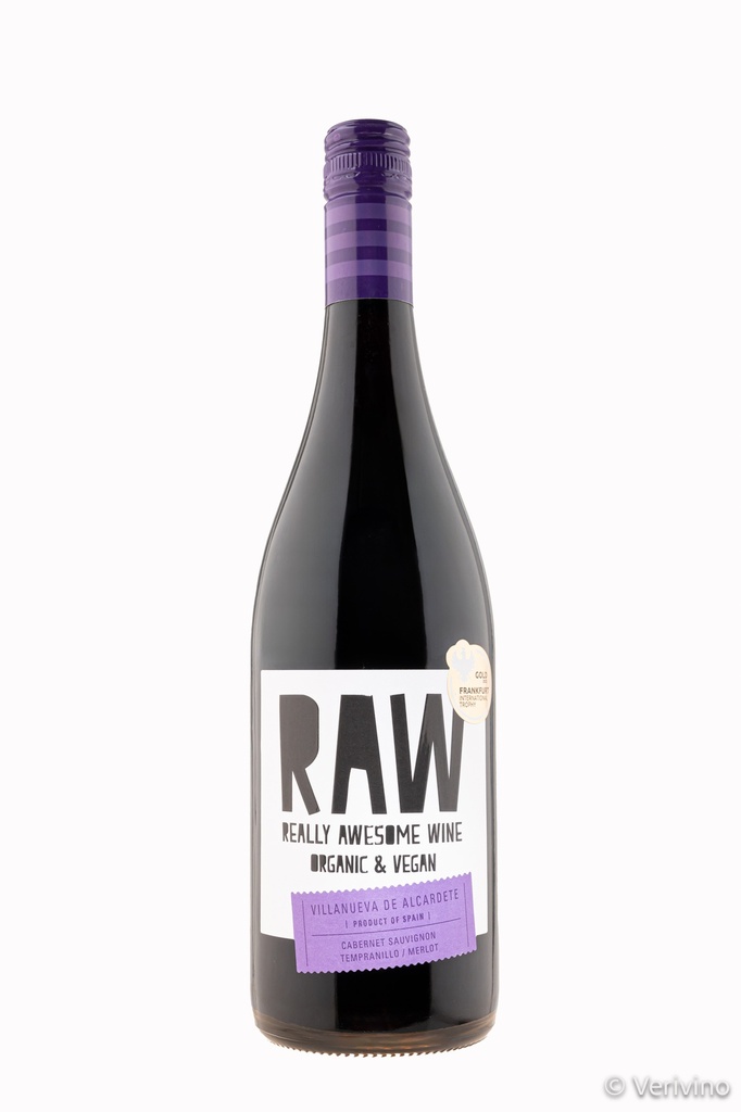 RAW  - Cabernet Sauvignon & Tempranillo & Merlot - Rood - 75cl