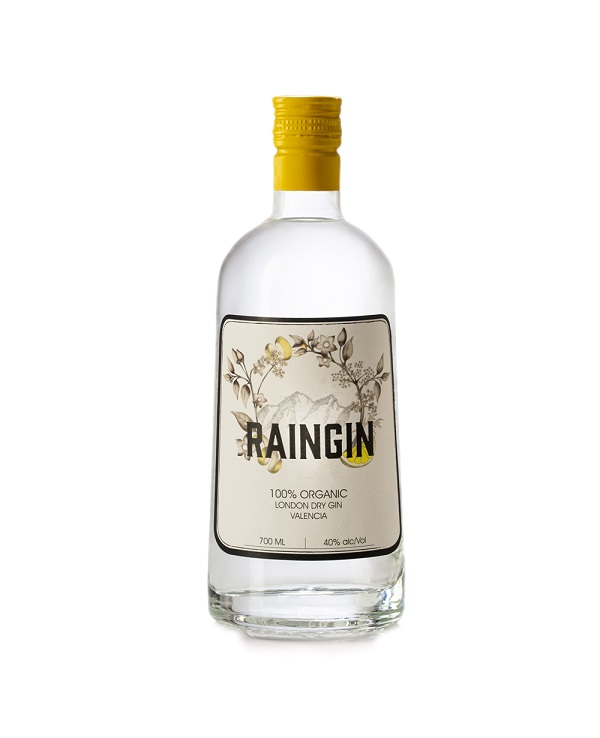 [001028] Raingin - London Dry Gin Valencia - 40° Organic 70cl Jaune