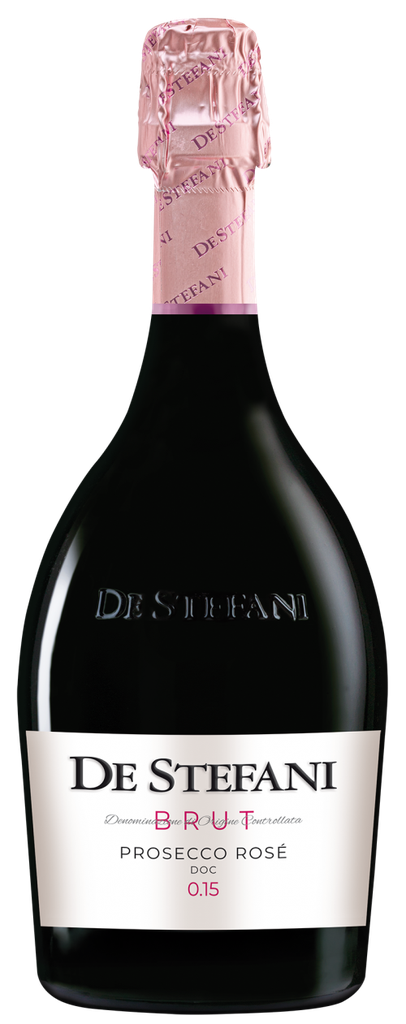 [000930] Prosecco - De Stefani - Millisimato 0.15 - Rosé - 75cl