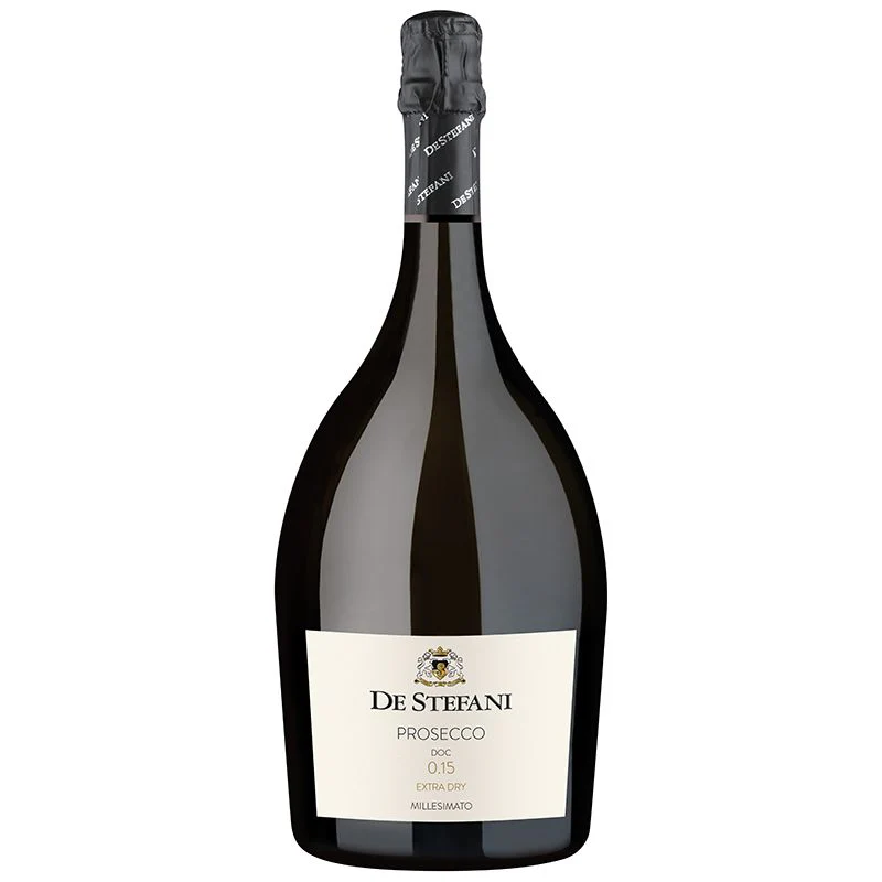 Prosecco - De Stefani - 0.15 - Millisimato - Extra dry - Wit - Magnum - 150cl
