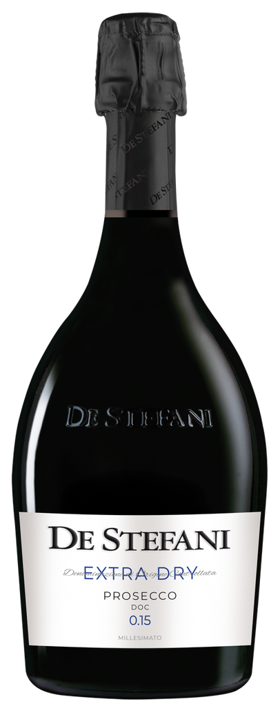 Prosecco - De Stefani - 0.15 - Millisimato - Extra dry - Wit - 75cl