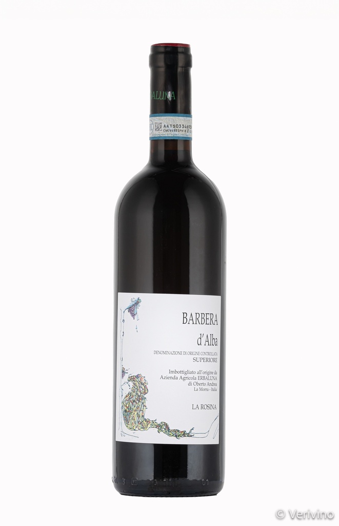 Erbaluna - La Rosina - Barbera d'Alba - Rood  - 75cl