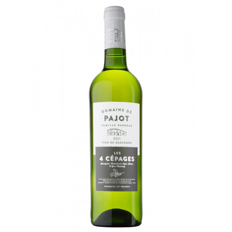 [001502] Domaine de Pajot - 4 Cépages - Wit 75cl