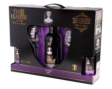 Cuvée clarisse Whisky Infused Giftbox met 2 glazen