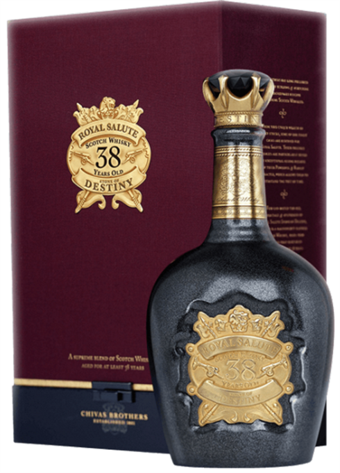 Chivas Regal Royal Salute 38 Years Stone of Destiny 40° 0,50L