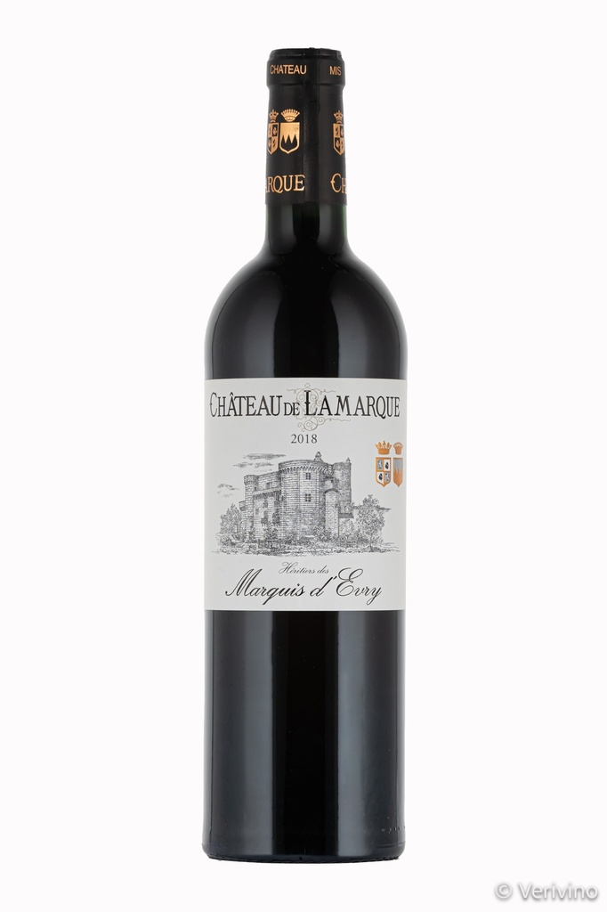 [000255] Château Lamarque - Haut-Médoc - 2018 - Rood 75cl