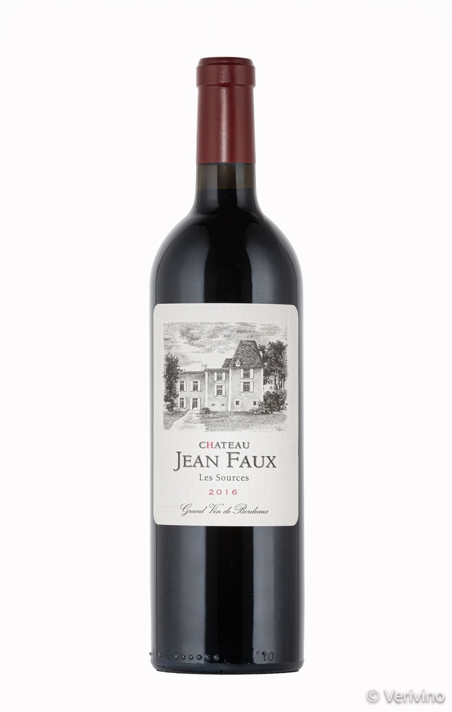 Château Jean Faux - Les Sources  - Rood 75cl