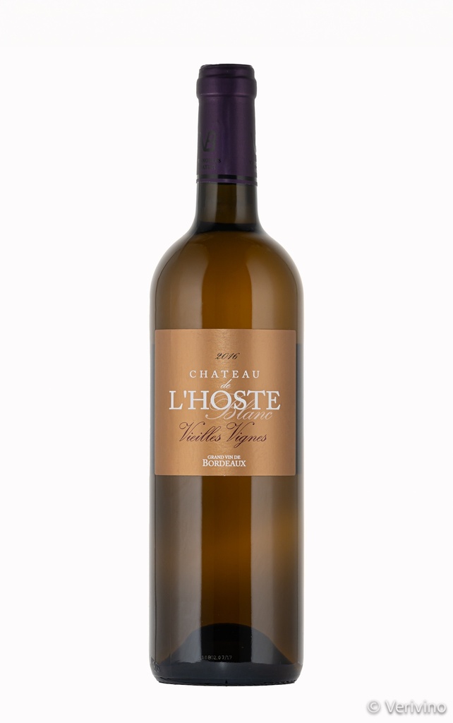 Château de l'Hoste Blanc - Cuvée Vieilles vignes - Wit - 75cl