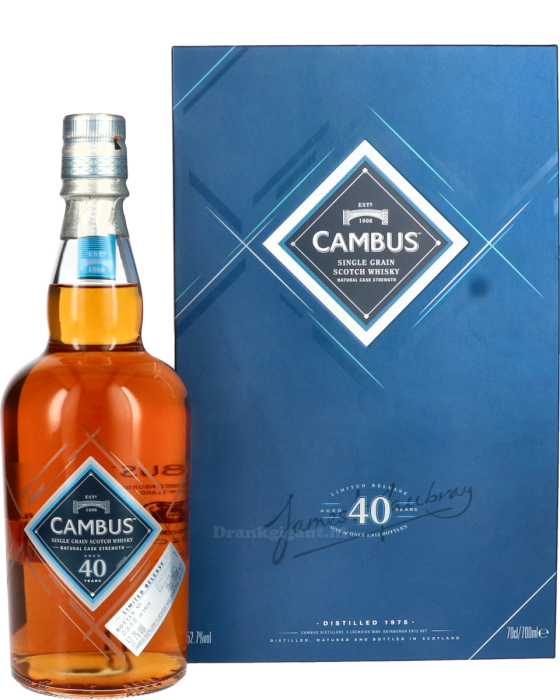 [001067] Cambus - 40 Years - Special Release 2016 - 52° 70cl