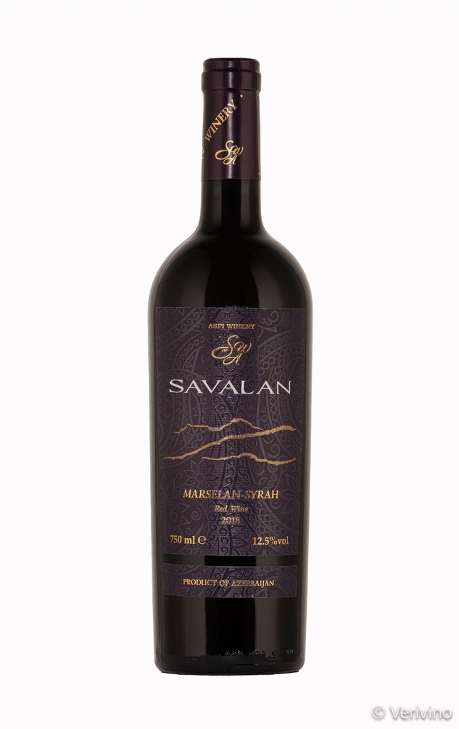 Aspi - Savalan - Marselan Syrah  - Rood - 75cl