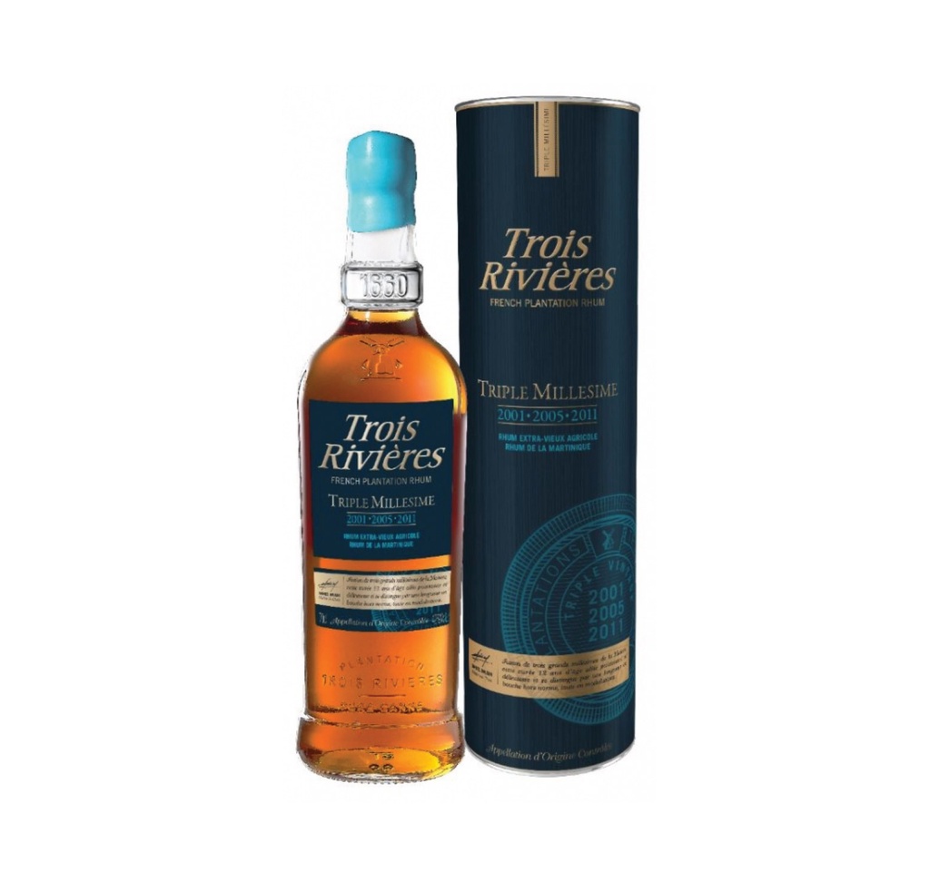 Trois Rivières Triple Millesime 2001 - 2005- 2011 42° 70cl