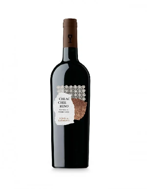 Schola Sarmenti - Chiaccherino - Primitivo di Manduria DOC 2019 Rood 75cl