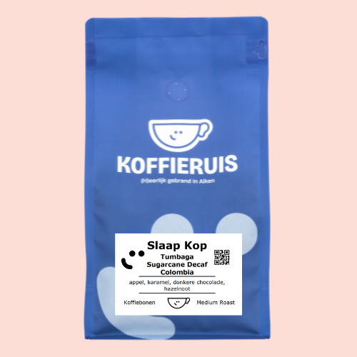 Koffieruis - Slaap Kop - DECAF - medium toast 500gr
