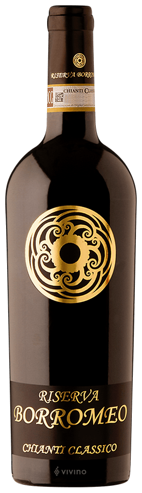 Poggio Borgoni - Borromeo - Chianti Classico Riserva DOCG - Rood - 75cl 