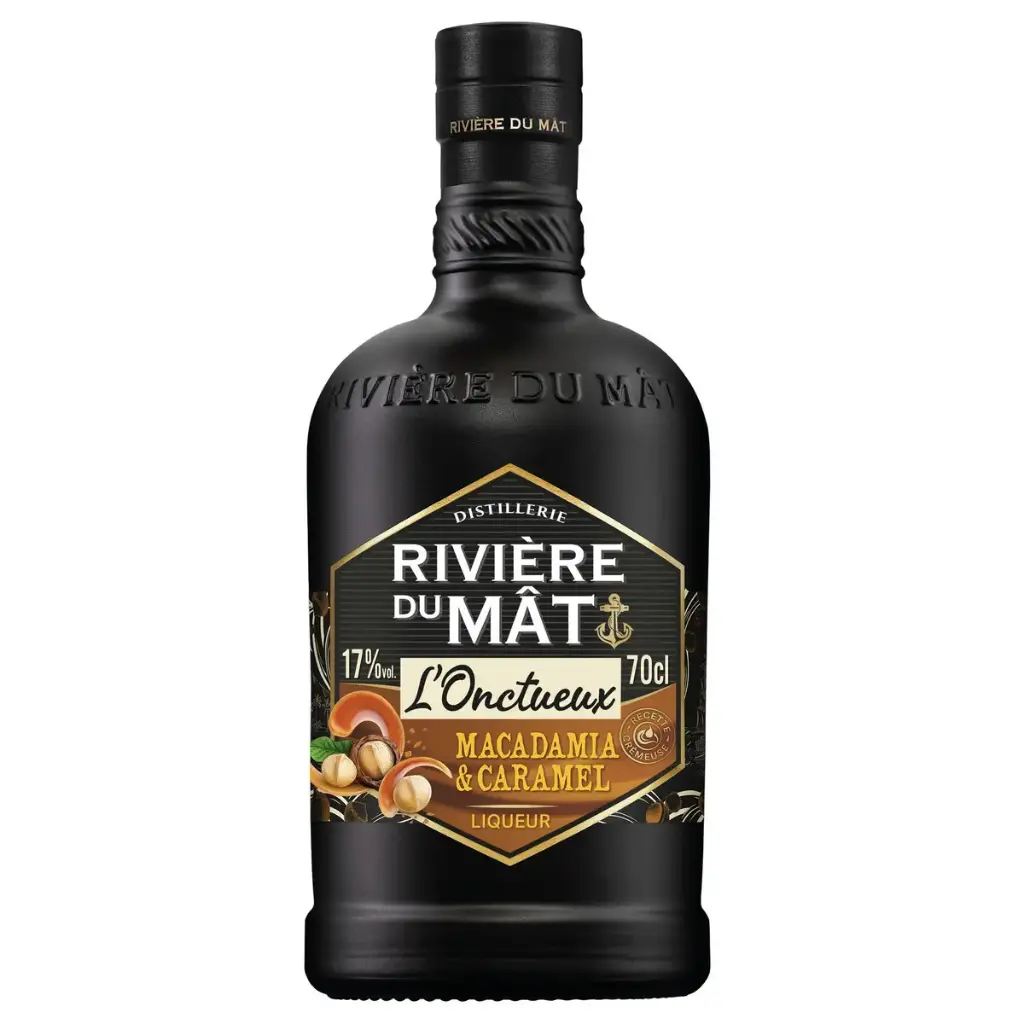 Rivière du Mat - Noix de Macadamia & Caramel likeur  70cl