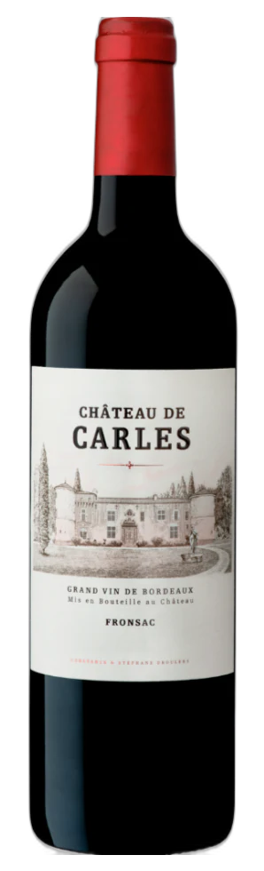 Château de Carles - Fronsac - Grand vin de Bordeaux - 2018 - Rood - 75cl