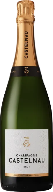 Champagne Castelnau- Brut - Houten Kist - 3L