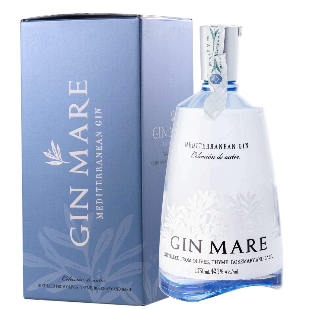 Gin Mare - Lanterne Metal Giftbox - 42,7° 1,75L