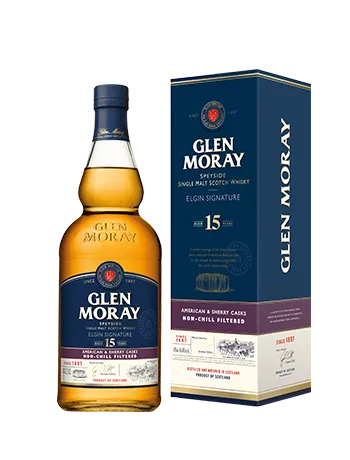 Glen Moray - Smoky - 15 Years 46,3° - 0,70L