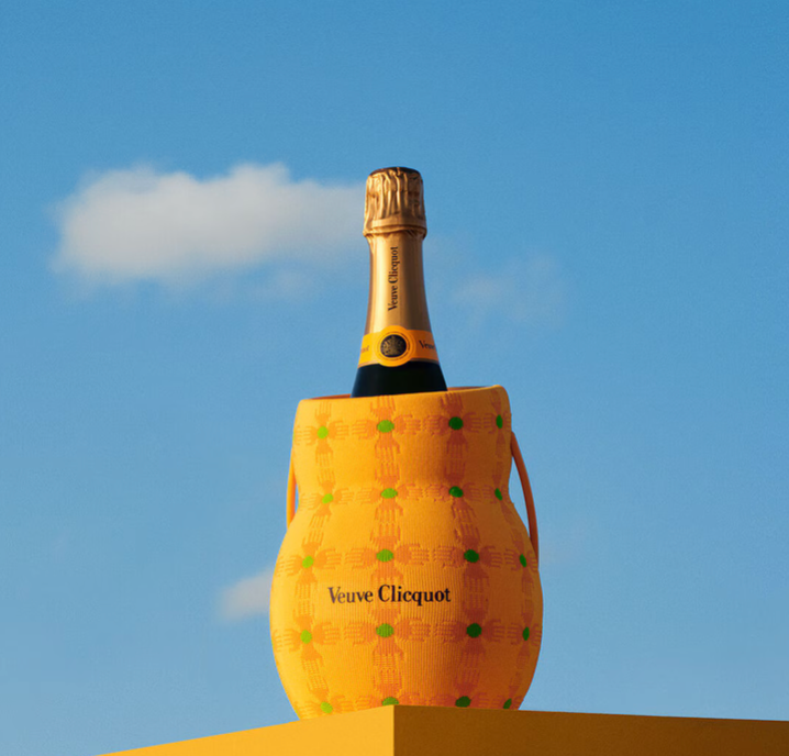 Veuve Clicquot - Yellow label - Sun Holder- Brut - 75cl