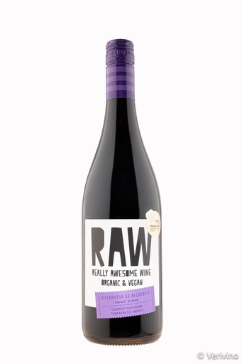 [001353] RAW  - Cabernet Sauvignon & Tempranillo & Merlot - Rood - 75cl
