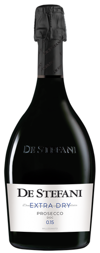 [000102] Prosecco - De Stefani - 0.15 - Millisimato - Extra dry - Wit - 75cl