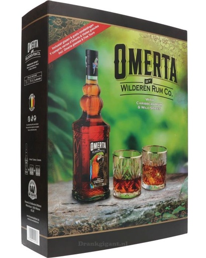 [001333] Omerta Rum Giftbox