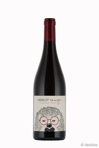 [000748] JF - Hérisson Malin - Merlot  - Rood - 75cl