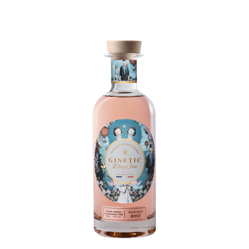 [000849] Ginetic - Dry Gin - French Rosé Style gin - 20cl