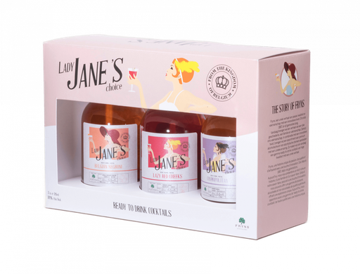 [000926] Fryns - Lady Jane's Cocktail Kit 3*20cl
