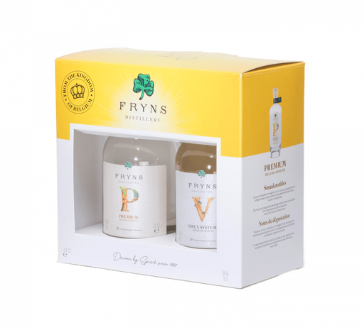 [000927] Fryns - Belgian Premium Genever Kit 2*20cl