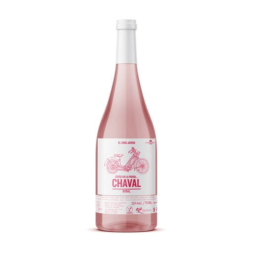 [000943] El Chaval Rosado Ecologico - Rosé  - 75cl