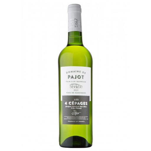 [001502] Domaine de Pajot - 4 Cépages - Wit 75cl