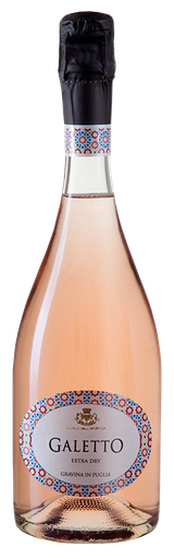 [000108] Colli della Murgia - Galetto - Aglianico - Extra Dry - Rosé - 75cl - Bio