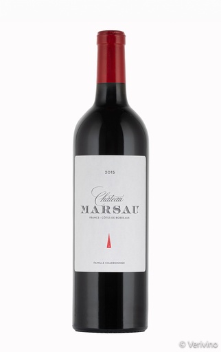 [000231] Château Marsau - Côtes de Bordeaux - 2015 - Rood