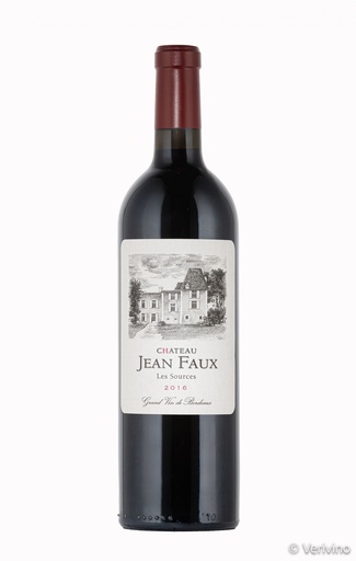 [000226] Château Jean Faux - Les Sources  - Rouge - 75cl