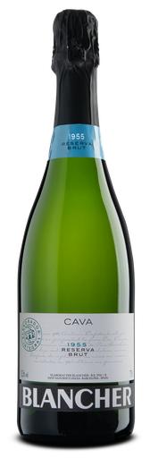 [000033] Cava Blancher - Blue label - 1955 - Reserva - Brut - 75cl