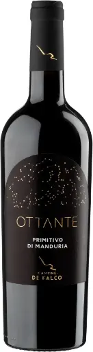[001385] Cantine de Falco - Ottante - Primitivo di Manduria - Rood 75cl
