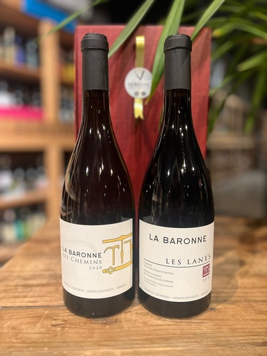 Wijn pakket - Château La Baronne (Frankrijk, Languedoc, Corbières)  